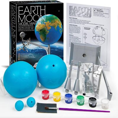 4M KidzLabs Earth and Moon Model Kit Image 3