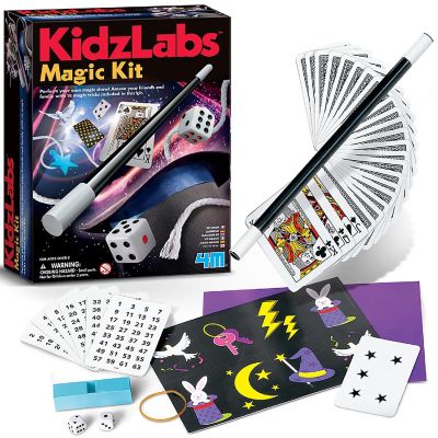 4M: KidzLabs Magic Kit - Learn 12 Magic Tricks, Sleight of Hand Set Image 1