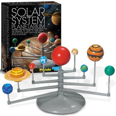 4M: Solar System Planetarium - Build 11.8" Glow-in-the-Dark Model, DIY STEM Image 1