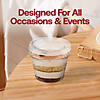 4oz Clear Plastic Portion/Souffle Cups with Lids - (1250 Settings) Image 3