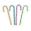 5 1/2" 10 oz. Holiday Brights Classic Fruit Candy Canes - 24 Pc. Image 1