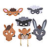 5 1/2" - 12" Nativity Cow, Horse, Camel, Sheep & Donkey Felt Masks - 6 Pc. Image 1