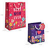 5 1/2" - 13" Best Mom Gift Bag Assortment with Gift Tags - 12 Pc. Image 1