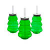 5 1/2" 18 oz. Christmas Tree Reusable BPA-Free Plastic Cups with Lids & Straws - 12 Ct. Image 1