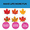 5 1/2" - 6" Classic Accents<sup>&#174;</sup> Maple Leaves Bulletin Board Cutouts - 36 Pc. Image 2