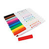 5 1/2" Bulk 200-Pc. Fine Tip Washable Marker Classpack - 10 Colors Per Pack Image 2