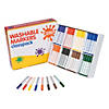 5 1/2&quot; Bulk 200 Pc. Vibrant Washable Marker Classpack - 8 Colors Per Pack Image 1