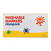 5 1/2" Bulk 256 Pc. Washable Marker Classpack - 16-Color per pack Image 1