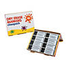 5 1/2" Bulk 48 Pc. Safe & Non-Toxic Black Dry Erase Markers Classpack Image 1