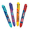 5 1/2" Dr. Seuss&#8482; 6-Color Plastic Shuttle Pens - 12 Pc. Image 1