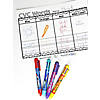 5 1/2" Dr. Seuss&#8482; 6-Color Plastic Shuttle Pens - 12 Pc. Image 1