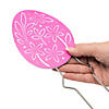 5 1/2" Easter Egg Die-Cut Yard Stakes - 6 Pc. Image 1