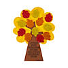 5 1/2" Fall Tree with Bible Verse Magnet Foam Craft Kit - Makes 12 Image 1