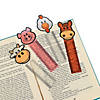 5 1/2" Farm Animal Ruler Multicolor Plastic Bookmarks - 24 Pc. Image 1