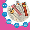 5 1/2" Farm Animal Ruler Multicolor Plastic Bookmarks - 24 Pc. Image 1