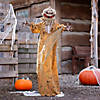 5 1/2 Ft. Standing Pop Up Head Pumpkin Man Halloween Decoration Image 1