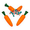 5 1/2" Large Carrot BPA-Free Plastic Easter Eggs - 12 Pc. Image 1