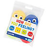 5 1/2" Social Emotional Learning Stuffed Emotion Faces - 4 Pc. Image 1