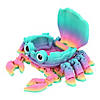 5 1/2" x 1 3/4" 3D-Printed Jointed Small Robot Crab with Container Body Image 2