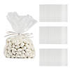 5 1/2" x 11" Clear Cellophane Treat Bags - 50 Pc. Image 1