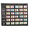 5 1/2" x 3 3/4" Small Group Rotation Dry Erase Pocket Sleeve Chart with Cards - 37 Pc. Image 1