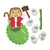 5 1/2&quot; x 4 1/2&quot; 3D Religious Good Shepherd Foam Craft Kit - Makes 12 Image 1