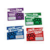 5 1/2" x 4 1/4" Bulk  48 Pc. Paw Print Paper Scratch Reward Cards Image 1