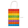 5 1/2" x 8 1/2" Small Lotsa Pops Party Gift Bags - 12 Pc. Image 1