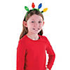 5 1/2" x 8" Christmas Light-Up Bulbs Plastic Head Boppers - 6 Pc. Image 2