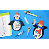 5 1/2" x 9" Penguin Winter Thermometer Magnet Craft Kit - Makes 12 Image 4