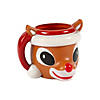 5 1/4" 22 oz. Rudolph the Red-Nosed Reindeer<sup>&#174;</sup> Reusable BPA-Free Plastic Mugs - 12 Ct. Image 1