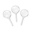 5 1/4" 4x Everyday Fun Clear Plastic Magnifying Glasses - 10 Pc. Image 1