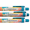 5 1/4" Appreciation Multicolor Plastic Message Pens - 12 Pc. Image 1