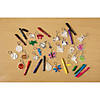 5 1/4" Bulk 48 Pc. Wonderful Wood Markers - 12 Colors per Set, 4 Sets per Unit Image 1