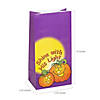 5 1/4" x 10" Christian Pumpkin Treat Bags - 12 Pc. Image 1