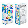5 1/4" x 10" Elementary Graduation Paper Activity Treat Bags - 12 Pc. Image 1