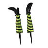 5 1/4" x 18" Witch&#8217;s Legs Yard Stakes Halloween Decoration - 2 Pc. Image 1