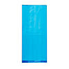5 1/4" x 2 1/2" x 11" Bulk 50 Pc. Medium Blue Cellophane Bags Image 1