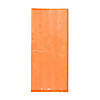 5 1/4" x 2 1/2" x 11" Bulk 50 Pc. Medium Orange Cellophane Bags Image 1
