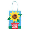 5 1/4" x 6 1/2" Grow with Jesus Sunflower Sign Craft Kit - Makes 12 Image 1