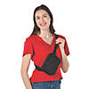 5 1/4" x 6 1/2" Mini Black Crossbody Polyester Backpack Image 1
