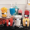 5" 2 lbs. Red and White Striped Apple Flavor Hard Candy Sticks - 80 Pc. Image 1