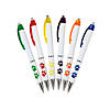 5 3/4" Bright Colors Paw Print Grip Pens Assortment - 24 Pc. Image 1