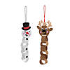 5 3/4" x 13 1/2" Christmas Character Paper Chain Craft Kit - Makes 12 Image 1