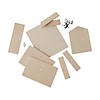 5 3/4" x 4 1/2" DIY Unfinished Wood Bird Feeder Kits - 12 Pc. Image 2