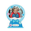 5 3/4" x 6" Snow Globe Picture Frame Magnet Christmas Craft Kit - Makes 12 Image 1