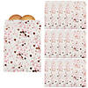 5 3/4" x 8" Rose Gold Bridal Shower Paper Treat Bags - 12 Pc. Image 1