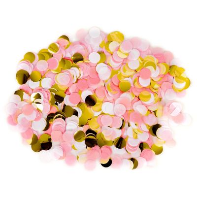 5.3oz Tissue Paper Confetti Mint, Lavender, Purple Image 1