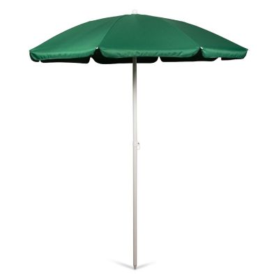 5.5 Ft. Portable Beach Umbrella - Hunter Green Image 1