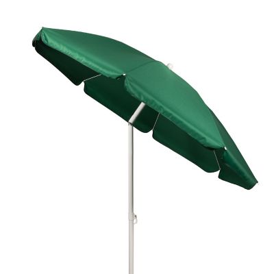 5.5 Ft. Portable Beach Umbrella - Hunter Green Image 2